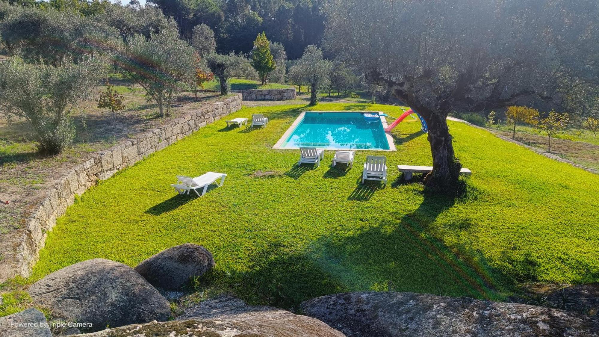 Гостевой дом Quinta Da Pedra Mija Сантар Экстерьер фото