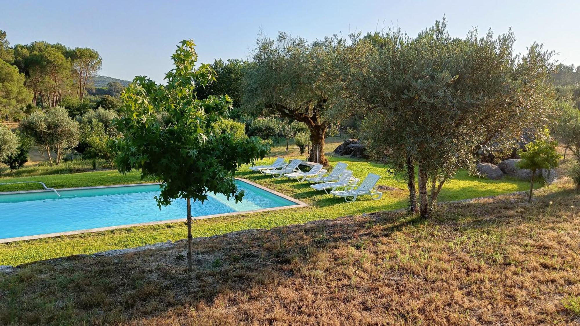 Гостевой дом Quinta Da Pedra Mija Сантар Экстерьер фото