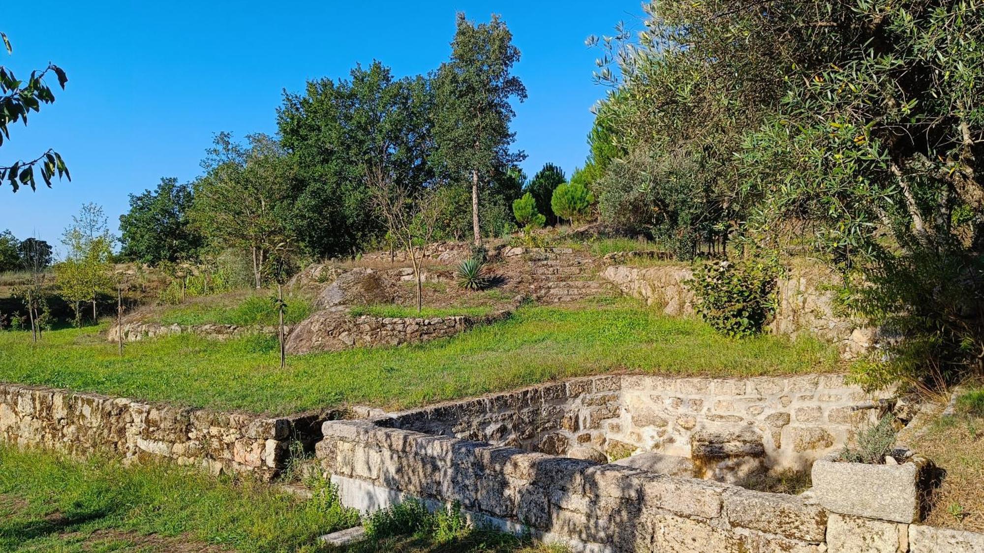 Гостевой дом Quinta Da Pedra Mija Сантар Экстерьер фото